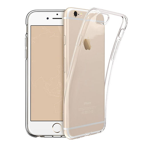 Ultra-thin Transparent Gel Soft Cover for Apple iPhone 6 Plus Clear