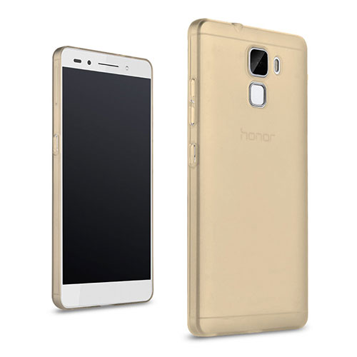 Ultra-thin Transparent Gel Soft Cover for Huawei Honor 7 Gold
