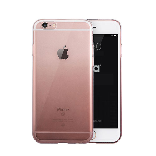 Ultra-thin Transparent Gradient Soft Cover Z01 for Apple iPhone 6S Gray