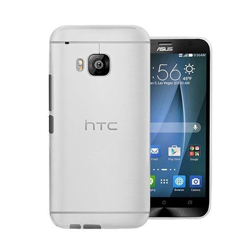 Ultra-thin Transparent Matte Finish Case for HTC One M9 White