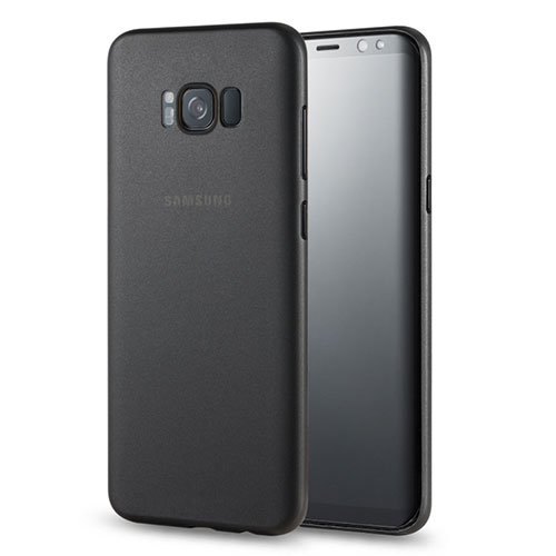 Ultra-thin Transparent Matte Finish Case for Samsung Galaxy S8 Black