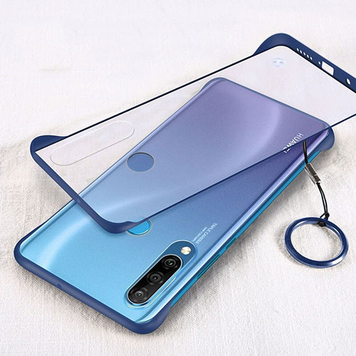 Ultra-thin Transparent Matte Finish Case H03 for Huawei P30 Lite XL Blue