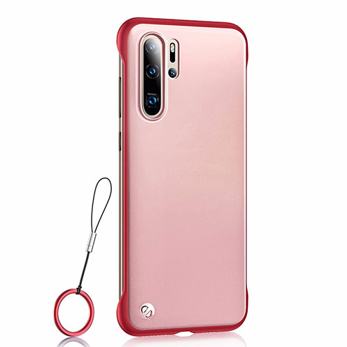 Ultra-thin Transparent Matte Finish Case U01 for Huawei P30 Pro New Edition Red