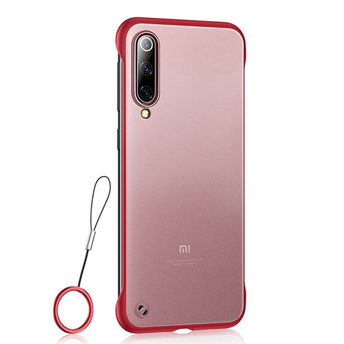 Ultra-thin Transparent Matte Finish Case U01 for Xiaomi Mi 9 Pro 5G Red