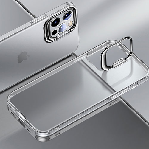 Ultra-thin Transparent Matte Finish Case U08 for Apple iPhone 15 Pro Max White