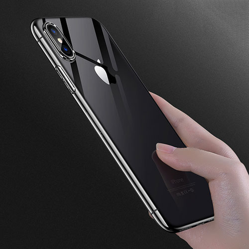 Ultra-thin Transparent TPU Soft Case C09 for Apple iPhone X Clear