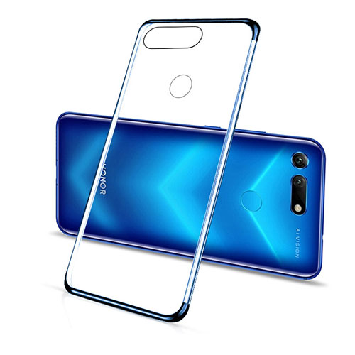 Ultra-thin Transparent TPU Soft Case Cover C01 for Huawei Honor View 20 Blue