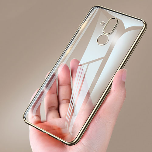 Ultra-thin Transparent TPU Soft Case Cover for Huawei Mate 20 Lite Gold