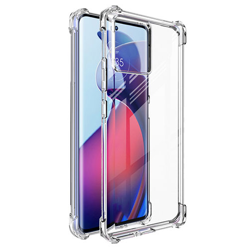 Ultra-thin Transparent TPU Soft Case Cover for Motorola Moto Edge 30 Ultra 5G Clear