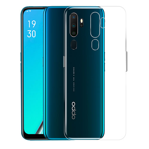 Ultra-thin Transparent TPU Soft Case Cover for Oppo A9 (2020) Clear