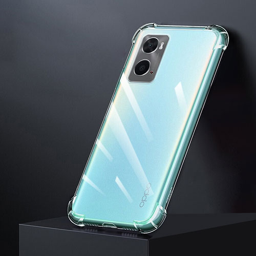 Ultra-thin Transparent TPU Soft Case Cover for Oppo A96 4G Clear