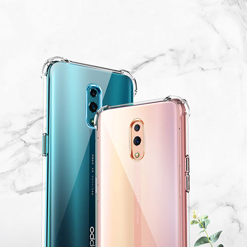 Ultra-thin Transparent TPU Soft Case Cover for Oppo Reno Clear