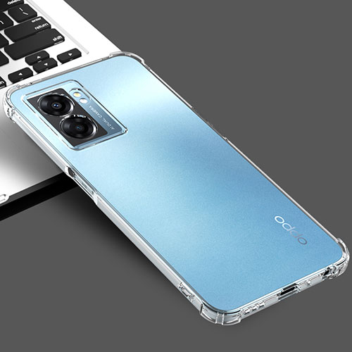 Ultra-thin Transparent TPU Soft Case Cover for Realme V23i 5G Clear