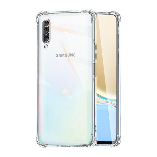 Ultra-thin Transparent TPU Soft Case Cover for Samsung Galaxy A70E Clear