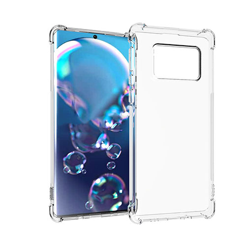 Ultra-thin Transparent TPU Soft Case Cover for Sharp Aquos R6 Clear