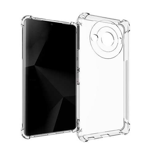 Ultra-thin Transparent TPU Soft Case Cover for Sharp Aquos R8 Pro Clear