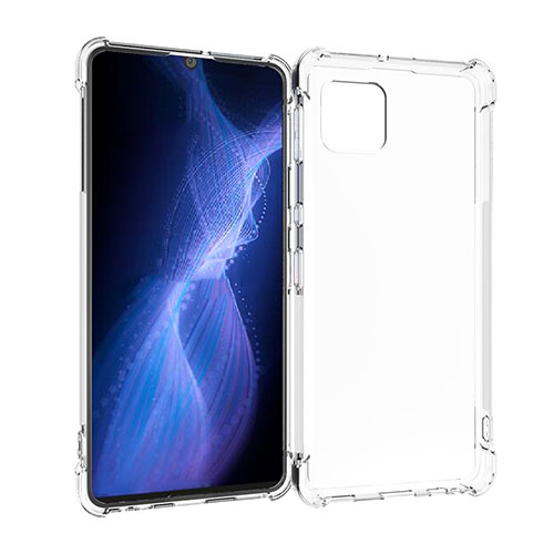 Ultra-thin Transparent TPU Soft Case Cover for Sharp Aquos Sense6 Clear