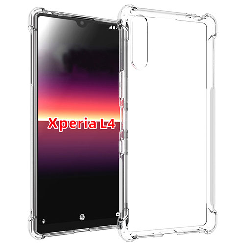 Ultra-thin Transparent TPU Soft Case Cover for Sony Xperia L4 Clear