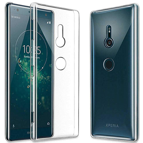 Ultra-thin Transparent TPU Soft Case Cover for Sony Xperia XZ3 Clear