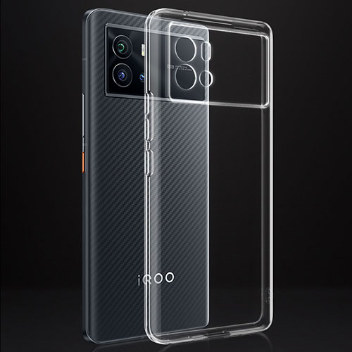 Ultra-thin Transparent TPU Soft Case Cover for Vivo iQOO 9 5G Clear