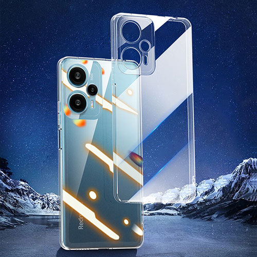 Ultra-thin Transparent TPU Soft Case Cover for Xiaomi Poco F5 5G Clear