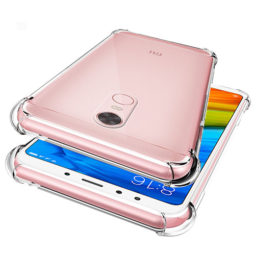 Ultra-thin Transparent TPU Soft Case Cover for Xiaomi Redmi 5 Plus Clear