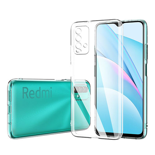 Ultra-thin Transparent TPU Soft Case Cover for Xiaomi Redmi 9 Power Clear