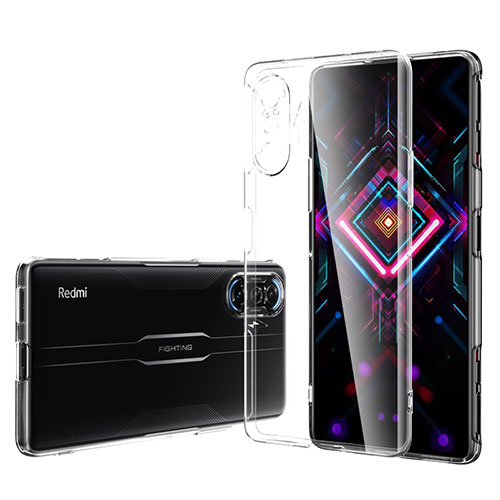 Ultra-thin Transparent TPU Soft Case Cover for Xiaomi Redmi K40 Gaming 5G Clear