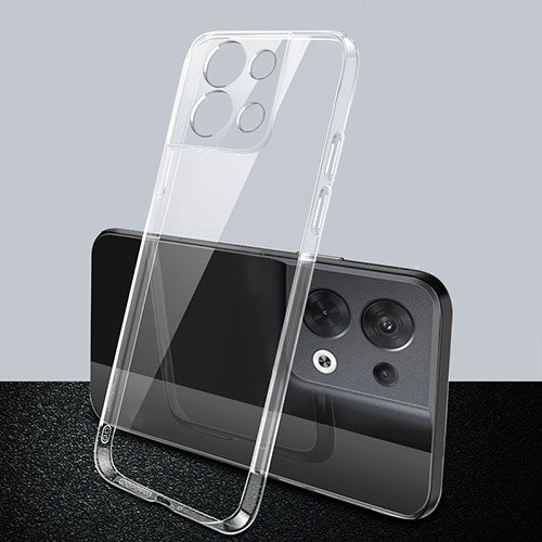 Ultra-thin Transparent TPU Soft Case Cover for Xiaomi Redmi Note 13 5G Clear