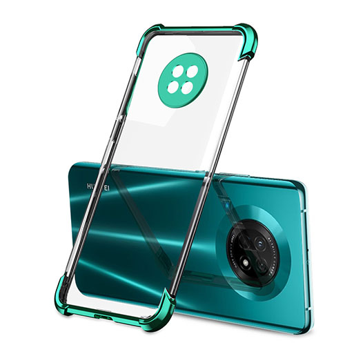 Ultra-thin Transparent TPU Soft Case Cover H01 for Huawei Enjoy 20 Plus 5G Green