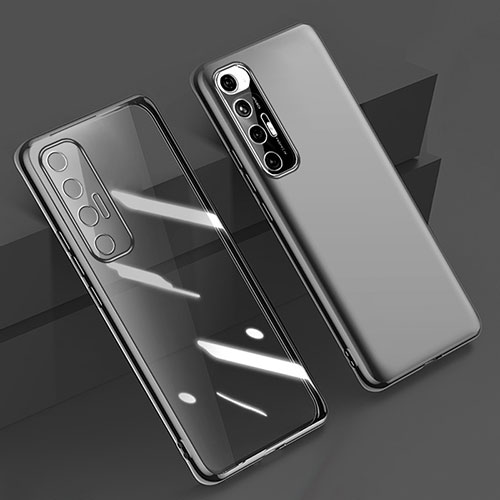 Ultra-thin Transparent TPU Soft Case Cover H01 for Xiaomi Mi 10S 5G Black