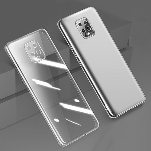 Ultra-thin Transparent TPU Soft Case Cover H01 for Xiaomi Redmi 10X Pro 5G Clear