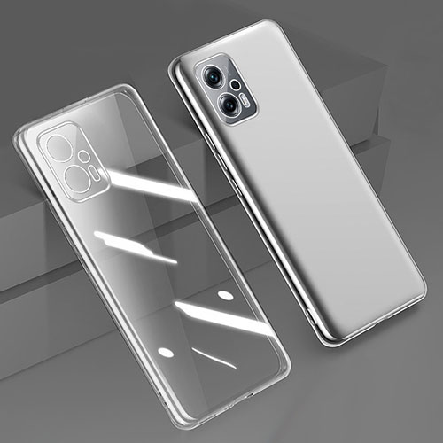 Ultra-thin Transparent TPU Soft Case Cover H01 for Xiaomi Redmi K50i 5G Clear