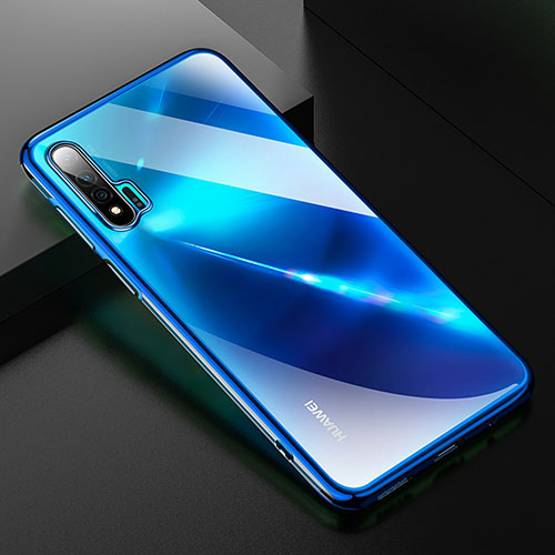 Ultra-thin Transparent TPU Soft Case Cover H02 for Huawei Nova 6 Blue