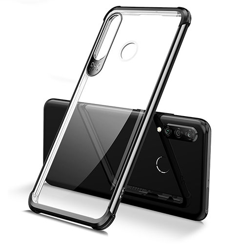 Ultra-thin Transparent TPU Soft Case Cover H02 for Huawei P30 Lite Black