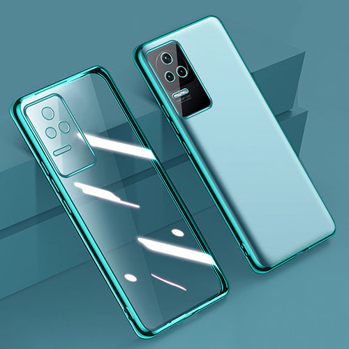 Ultra-thin Transparent TPU Soft Case Cover H02 for Xiaomi Redmi K40S 5G Green