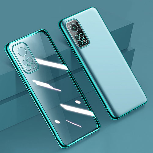 Ultra-thin Transparent TPU Soft Case Cover H02 for Xiaomi Redmi Note 11 4G (2022) Green