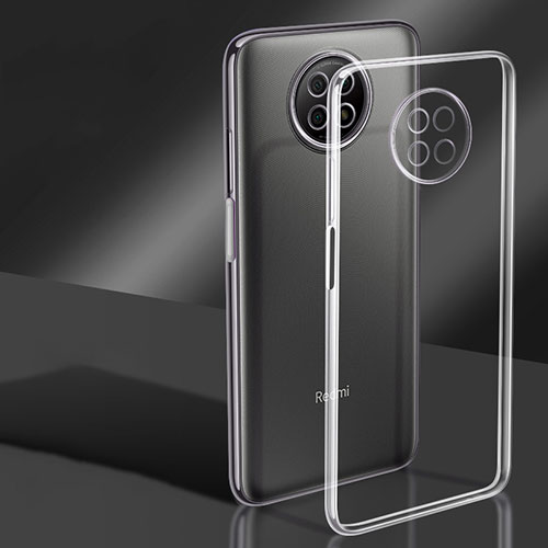 Ultra-thin Transparent TPU Soft Case Cover H02 for Xiaomi Redmi Note 9 5G Clear