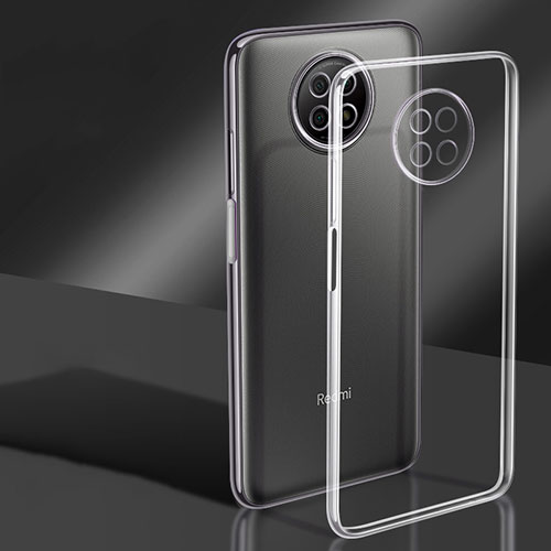 Ultra-thin Transparent TPU Soft Case Cover H02 for Xiaomi Redmi Note 9T 5G Clear