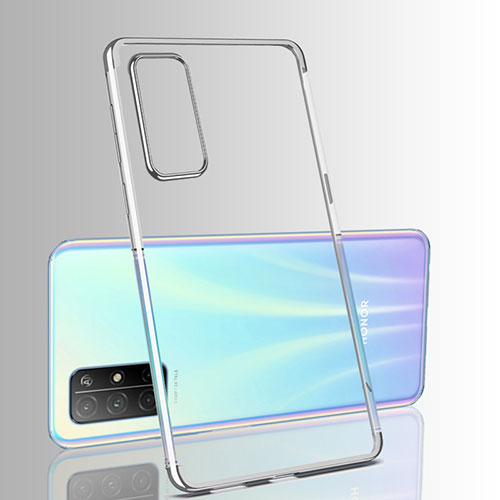 Ultra-thin Transparent TPU Soft Case Cover H03 for Huawei Honor 30S Silver