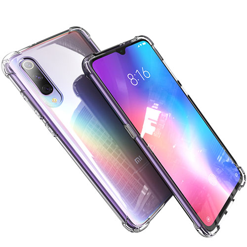 Ultra-thin Transparent TPU Soft Case Cover H03 for Xiaomi Mi 9 Lite Clear