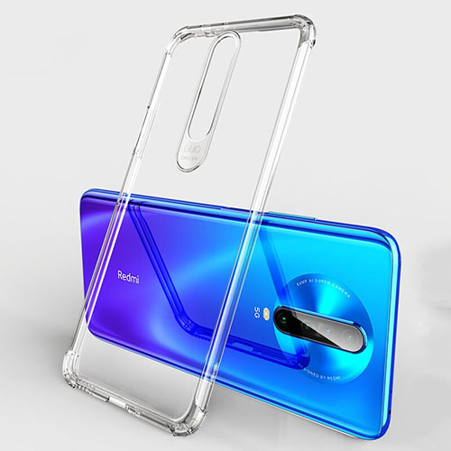 Ultra-thin Transparent TPU Soft Case Cover H03 for Xiaomi Poco X2 Clear