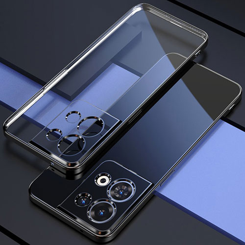 Ultra-thin Transparent TPU Soft Case Cover H03 for Xiaomi Redmi Note 13 5G Black