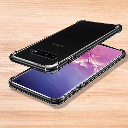 Ultra-thin Transparent TPU Soft Case Cover H04 for Samsung Galaxy S10 5G Clear