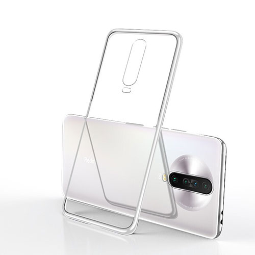 Ultra-thin Transparent TPU Soft Case Cover H04 for Xiaomi Poco X2 Clear