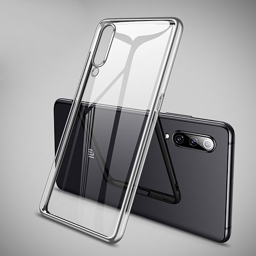 Ultra-thin Transparent TPU Soft Case Cover H05 for Xiaomi Mi 9 Pro 5G Silver