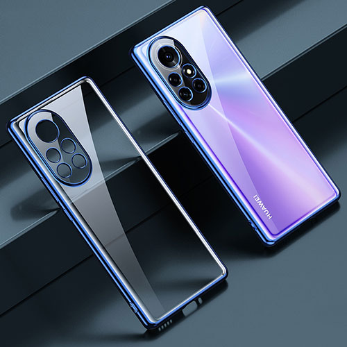 Ultra-thin Transparent TPU Soft Case Cover H06 for Huawei Nova 8 Pro 5G Blue