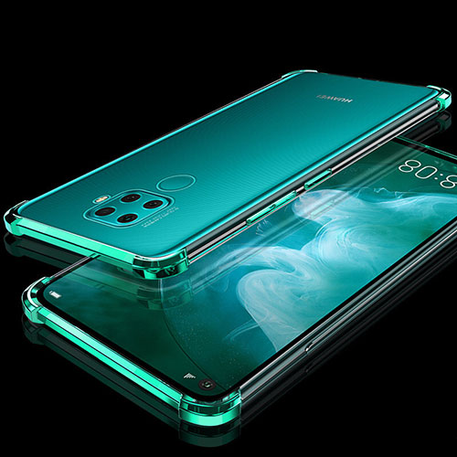 Ultra-thin Transparent TPU Soft Case Cover H07 for Huawei Nova 5i Pro Green