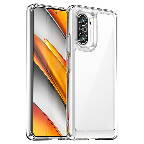 Ultra-thin Transparent TPU Soft Case Cover JS2 for Xiaomi Redmi K40 Pro+ Plus 5G Clear