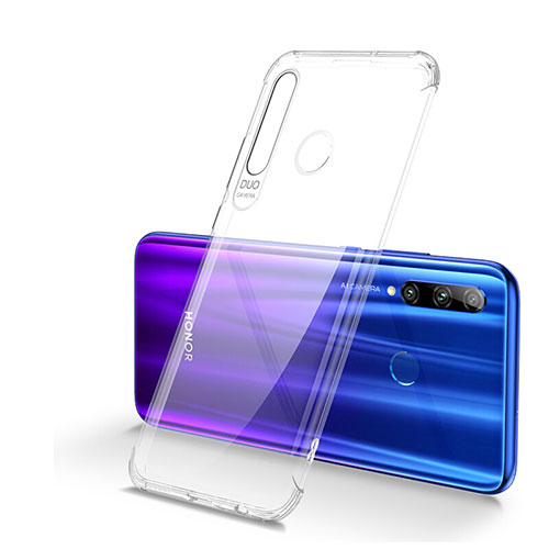 Ultra-thin Transparent TPU Soft Case Cover S01 for Huawei Honor 10i Clear